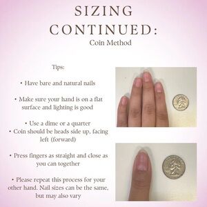 Custom press on nails!!